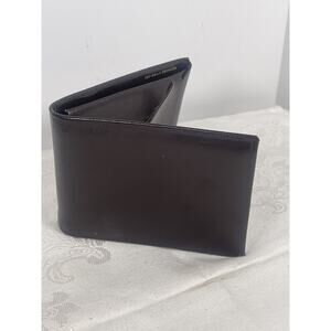 Vintage 70s Crest Craft Leather Passcase Billfold Bifold Wallet